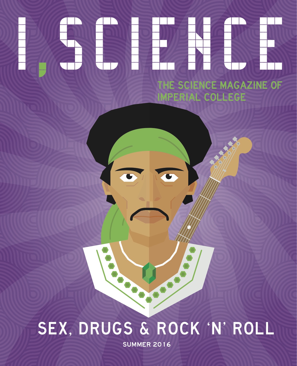 I,Science Magazine Sex, Drugs and Rock and Roll Cover