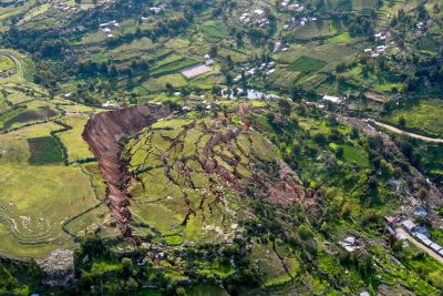 landslide in Peru